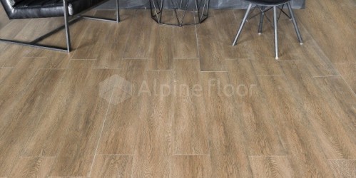 Каменно-полимерная напольная плитка Alpine Floor INTENSE Бурый лес ECO 9-3