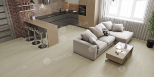 Каменно-полимерная плитка  Alpine Floor Solo Plus Ленто ЕСО 14-501