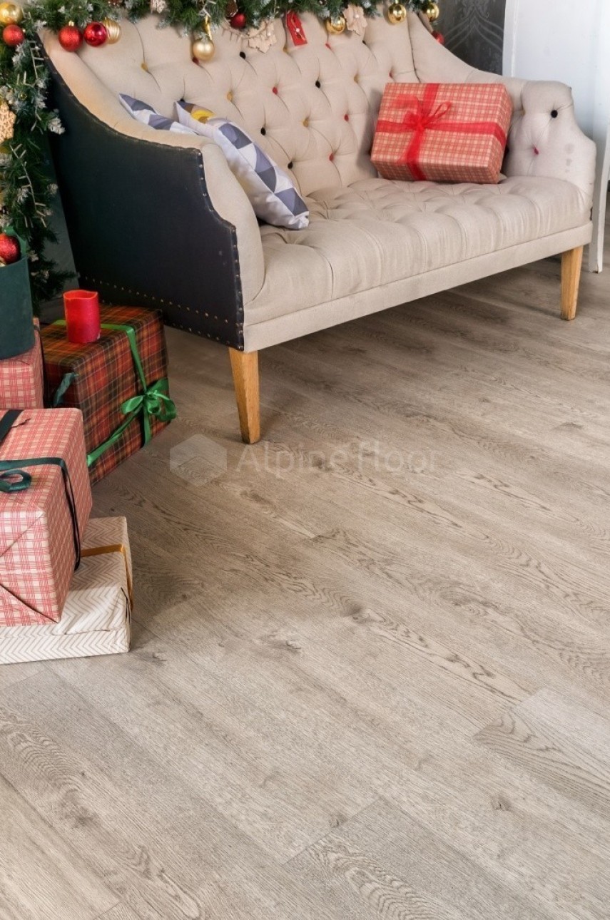 Каменно-полимерная напольная плитка Alpine Floor GRAND SEQUOIA ГРАНД СЕКВОЙЯ ЛАВР ECO 11-4