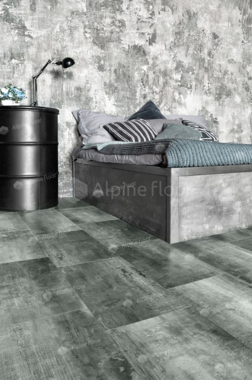 Каменно-полимерная плитка Alpine Floor Light Stone Корнуолл Eco-15-1