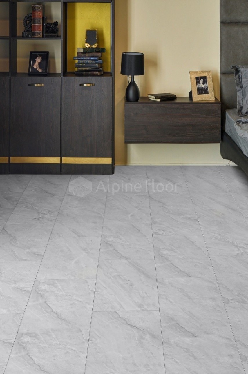 Каменно-полимерная плитка Alpine Floor Light Stone Вердон Eco-15-4