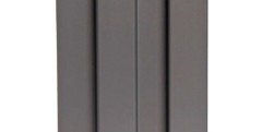 Реечная панель WellMaker ПН-37 МДФ Графит 2800x123x19