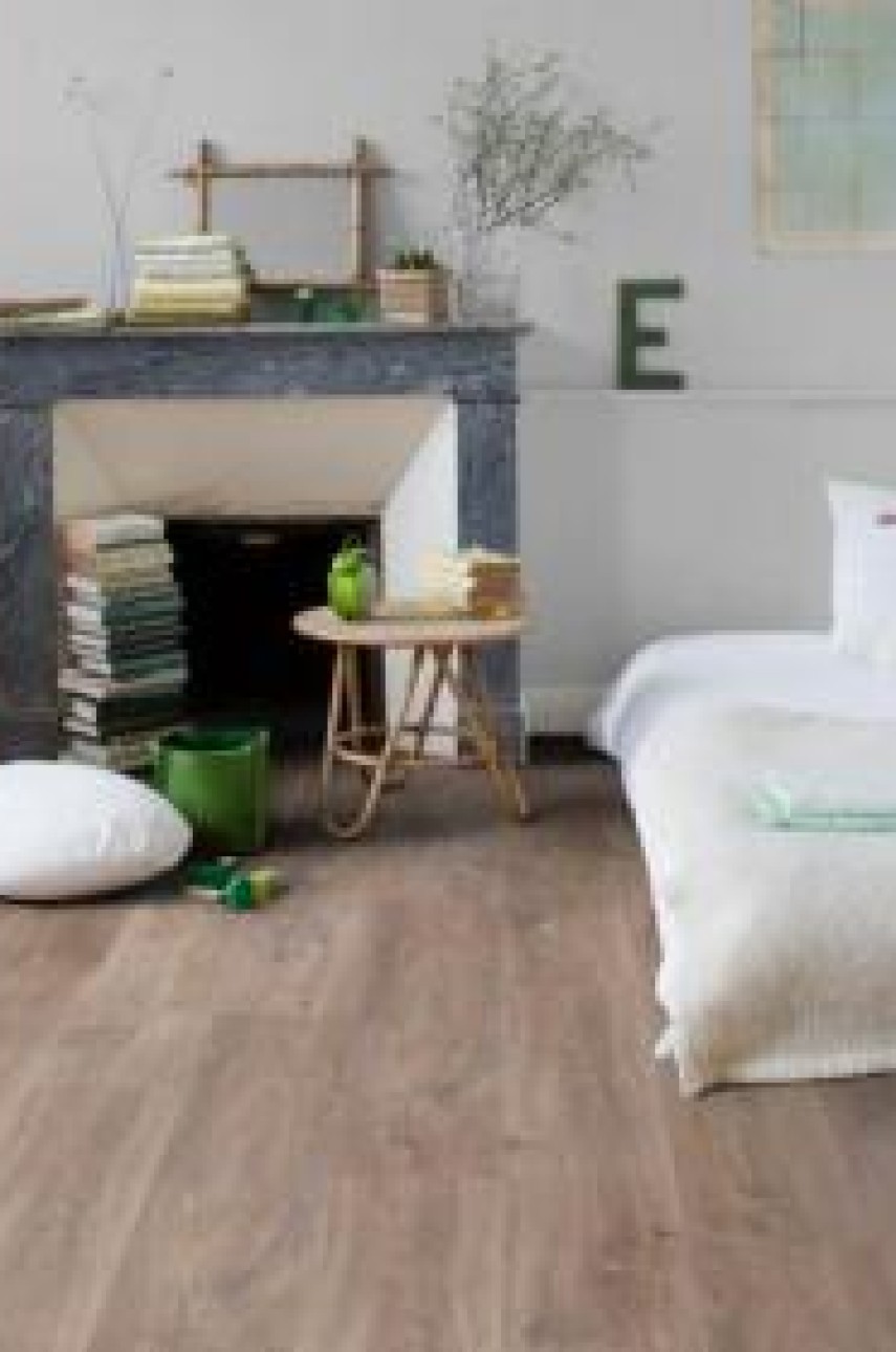 Виниловый пол Quick-Step Livyn Balance Glue Plus  Дуб Каньон Коричневый (BAGP40127)