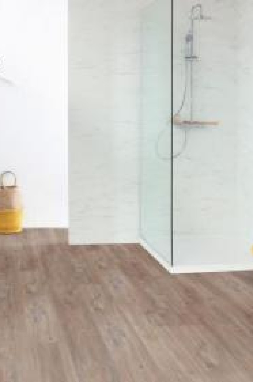 Виниловый пол Quick-Step Livyn Balance Glue Plus  Дуб Каньон Коричневый (BAGP40127)