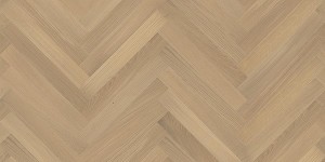 Паркетная доска Kahrs Дуб AB белый матовый лак Английская елка
