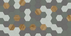 Виниловый пол Moduleo Moods Hexagon 349