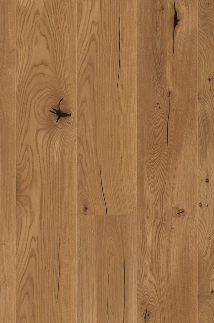 Паркетная доска BOEN Handcrafted Castle Дуб Espressivo Live Natural brushed